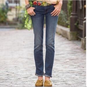 Driftwood Audrey Straight Leg Medium Wash Denim Jeans Size 27